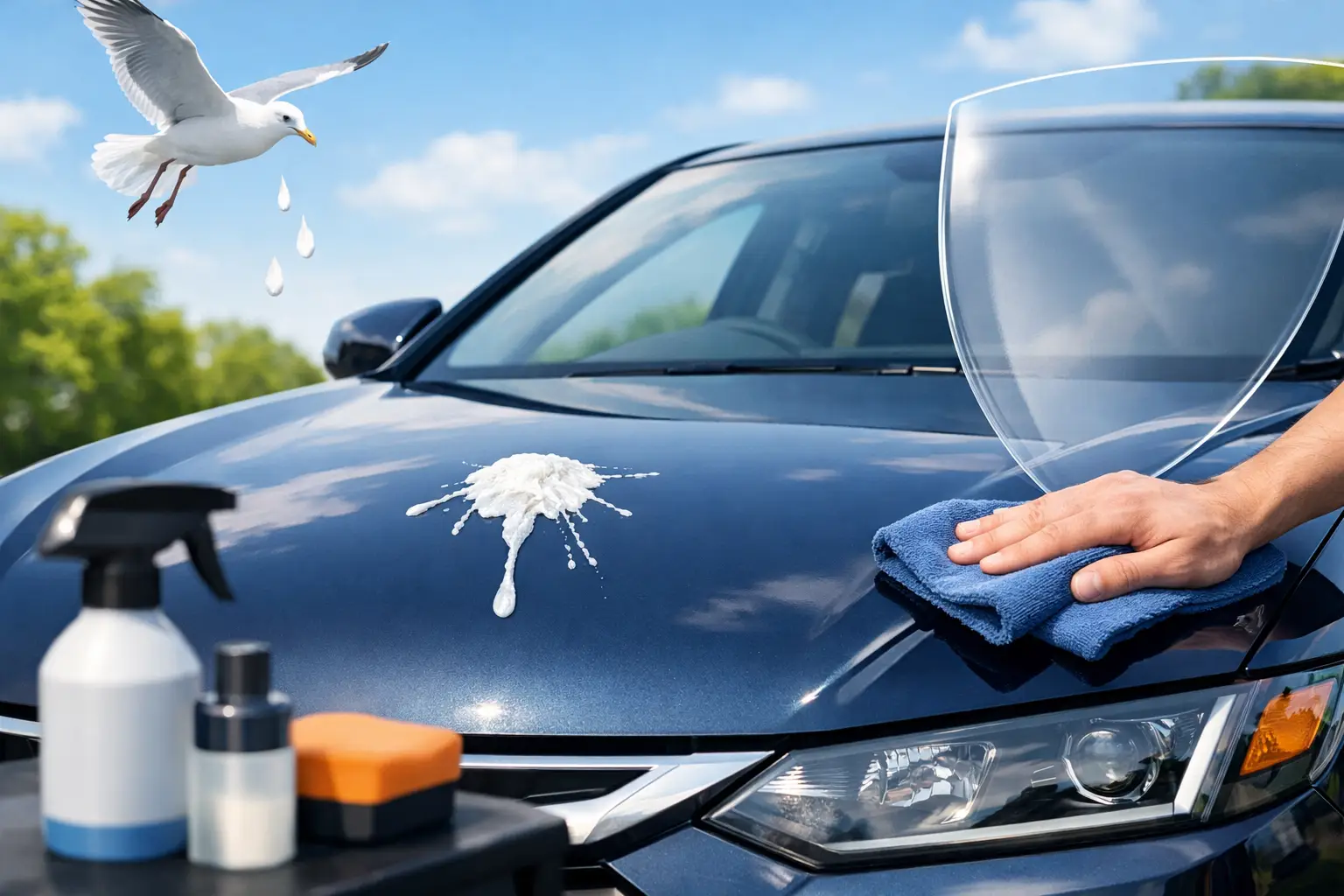 How to Protect Car Paint From Bird Droppings