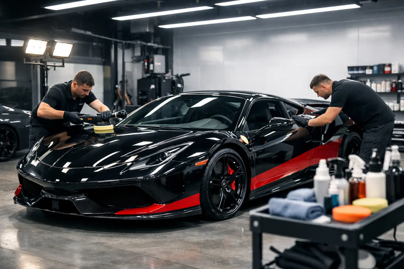 What a Supercar Detailing Service Should Include