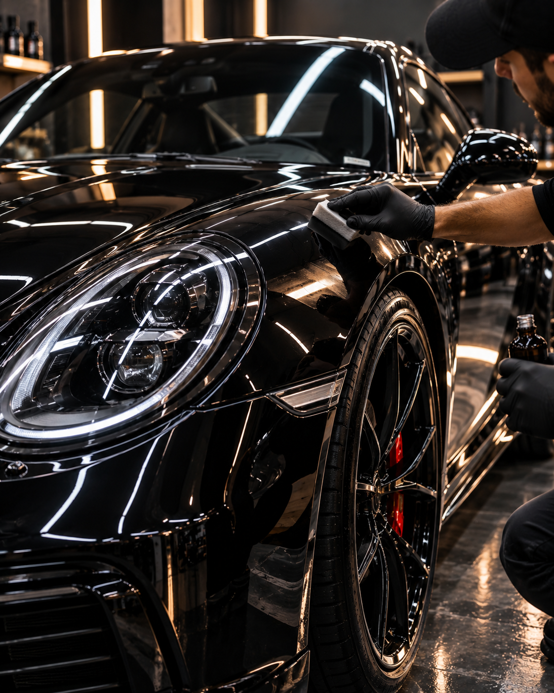Ceramic coating and paint protection service in New Milton